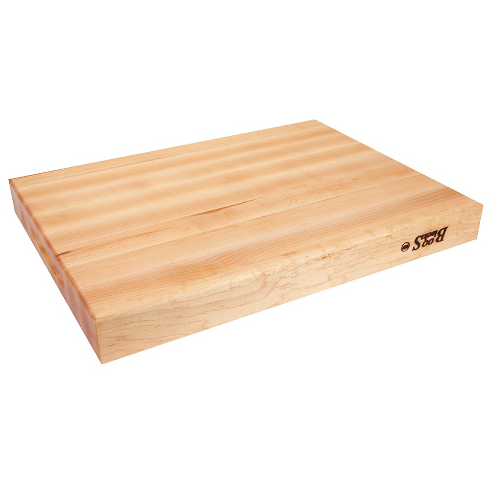 John Boos Ra02 Grv Cutting Board Grooved W Handle Grips 15x20x2 14 Hard Rock Maple 