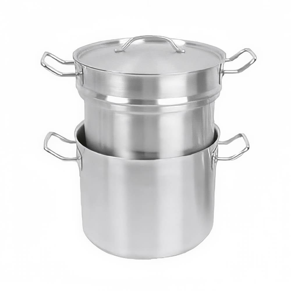 16 QT COMMERCIAL STAINLESS STEEL DOUBLE BOILER