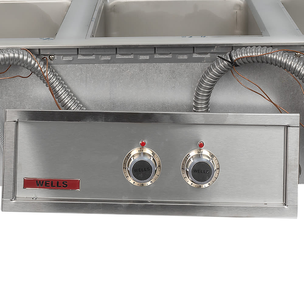 Wells MOD400TDM/AF DropIn Hot Food Well w/ (4) Full Size Pan Capacity