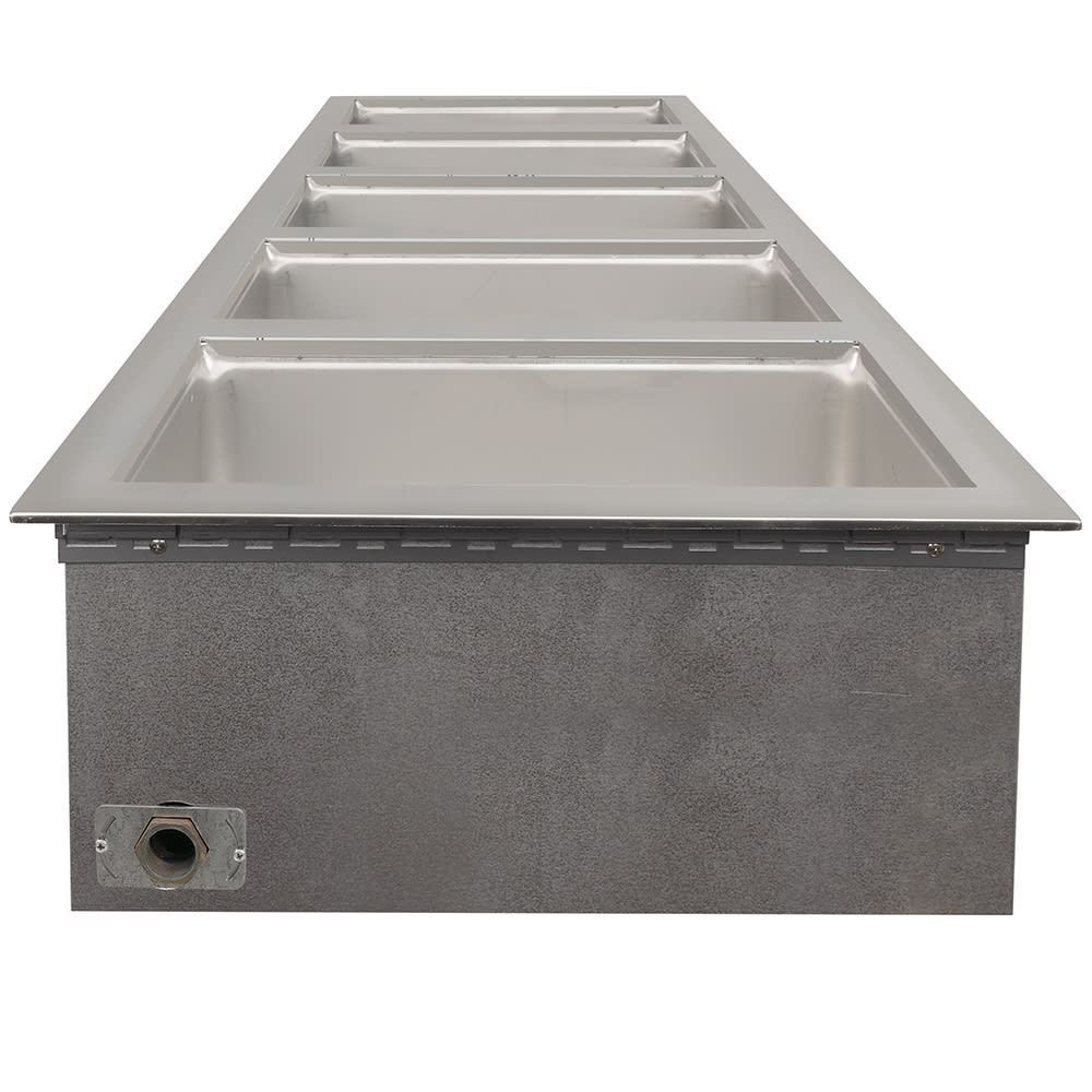 Wells MOD500TDM/AF DropIn Hot Food Well w/ (5) Full Size Pan Capacity