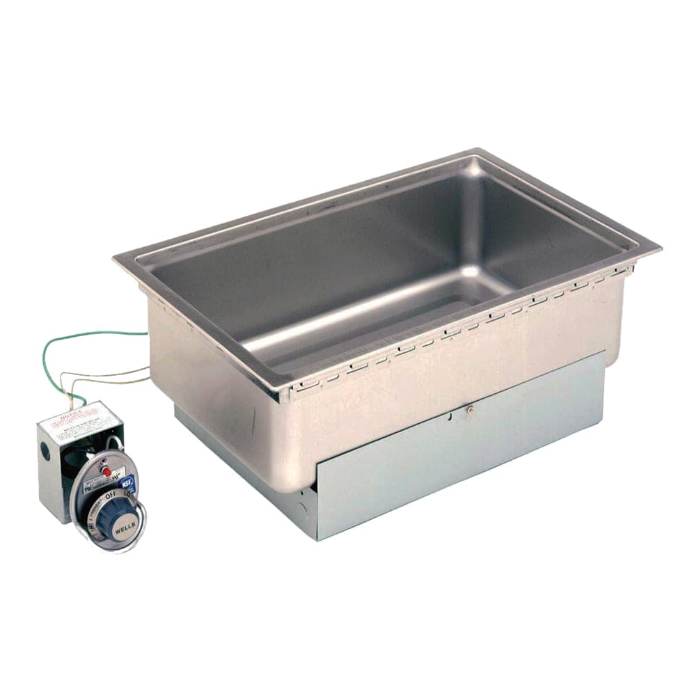 Wells SS206 DropIn Hot Food Well w/ (1) Full Size Pan Capacity, 120v