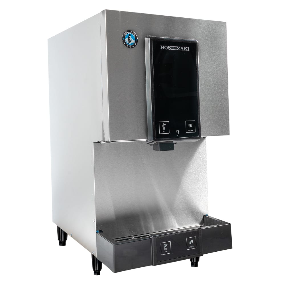Hoshizaki DCM271BAH 257 lb Countertop Nugget Ice & Water Dispenser 10 lb Storage, Cup Fill, 115v