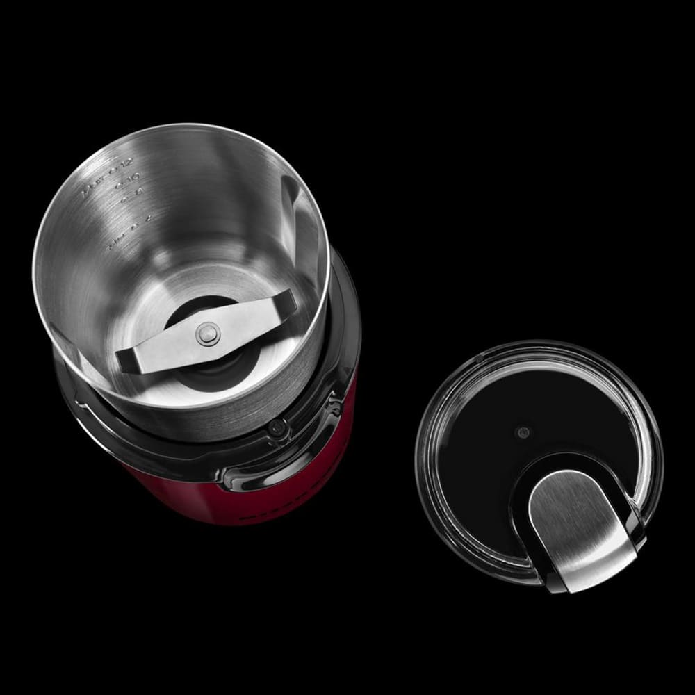 KitchenAid BCG111ER Blade Coffee Grinder Fingertip Control 4oz Stainl Steel Bowl 