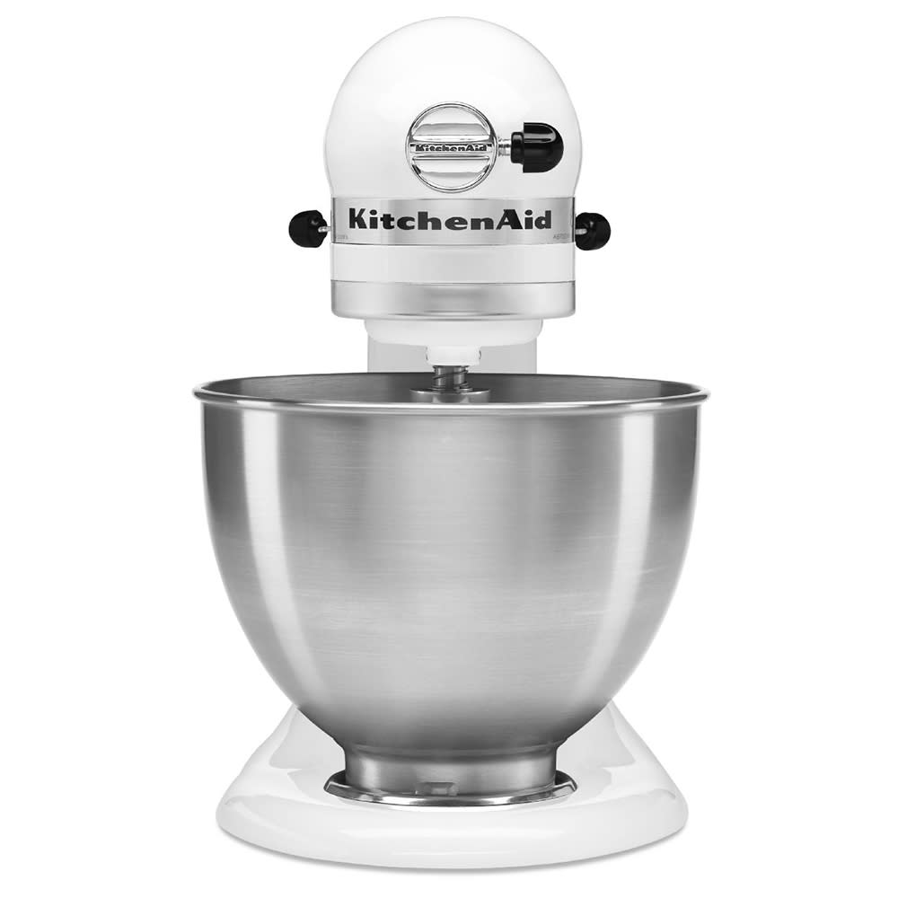 KitchenAid K45SSWH 10 Speed Stand Mixer w/ 4 1/2 qt Stainless Bowl