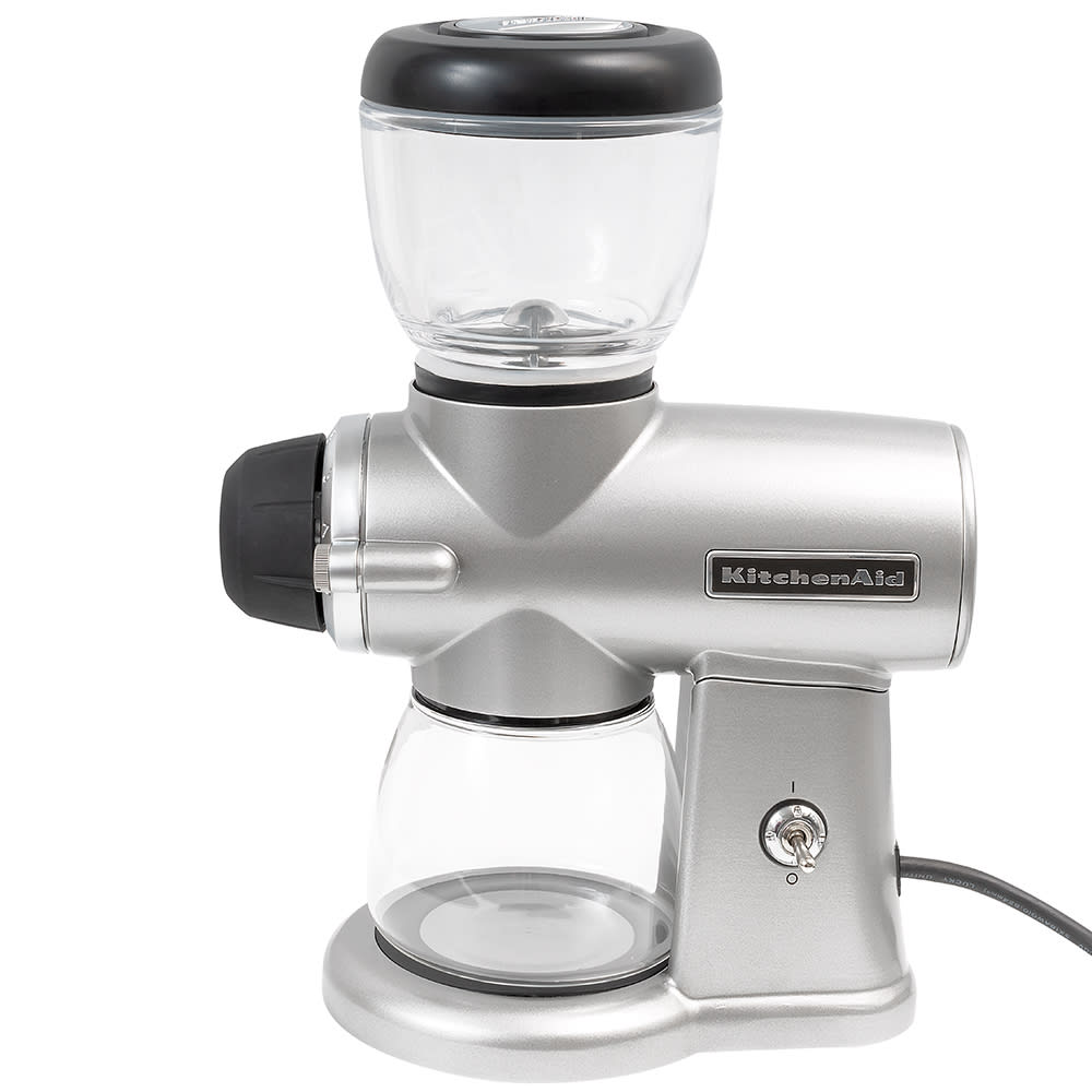 KitchenAid KCG0702CU 7 oz Burr Coffee Grinder w/ 15 Grind Settings