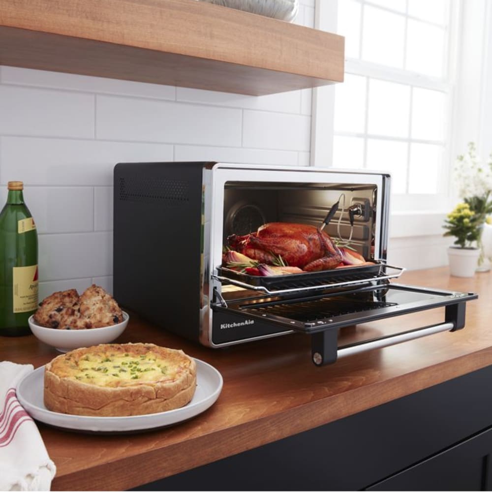 KitchenAid KCO255BM Dual Convection Countertop Oven w/ Temperature