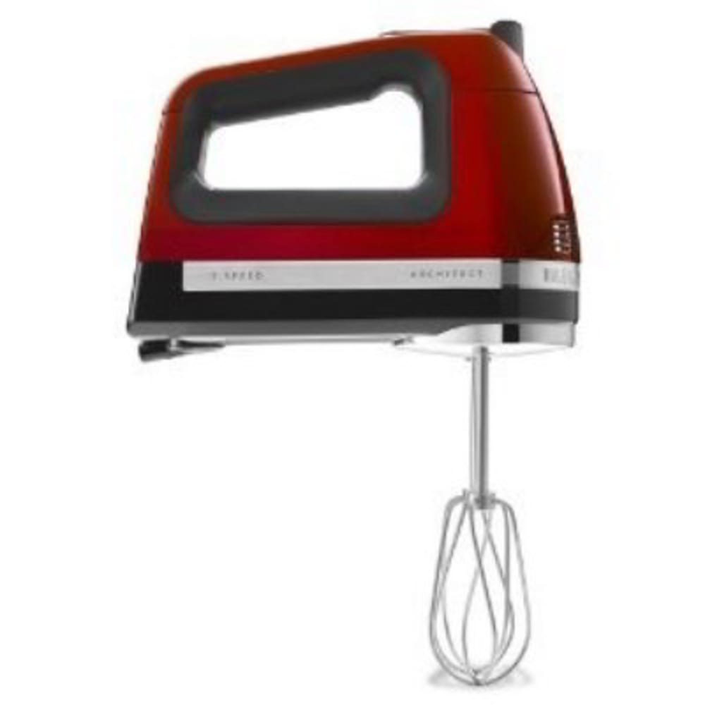 Electric Hand Mixer with Digital Speed Control: 7 Speeds, Empire Red Color  (KHM7210ER), KitchenAid