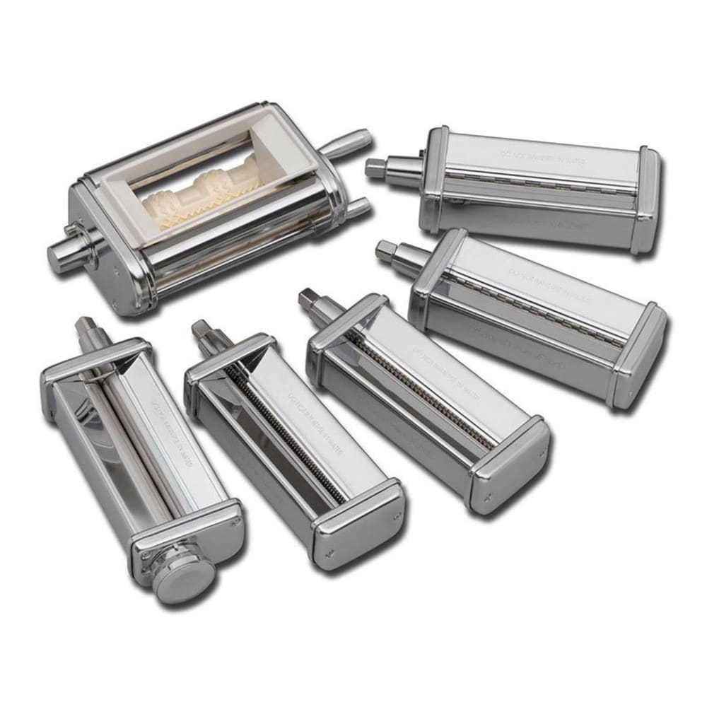 kitchenaid kpex pasta excellence set with 6 different attachments