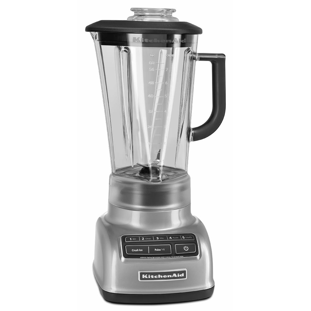 KitchenAid 3-Speed Ice Crushing Blender with 2 Personal Blender Jars in  Black Matte