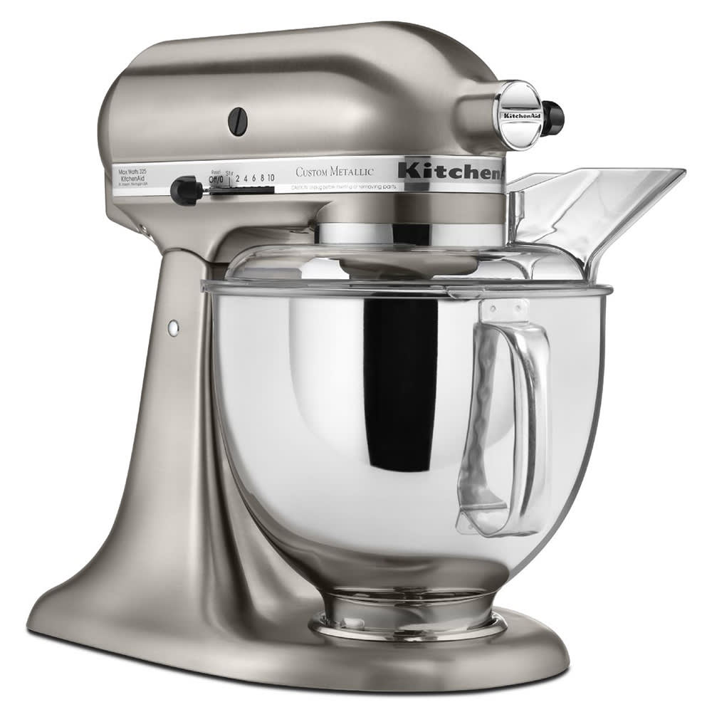 KitchenAid KSM70SKXXWH 11 Speed Stand Mixer w/ 7 qt Stainless Steel Bowl &  Accessories - White