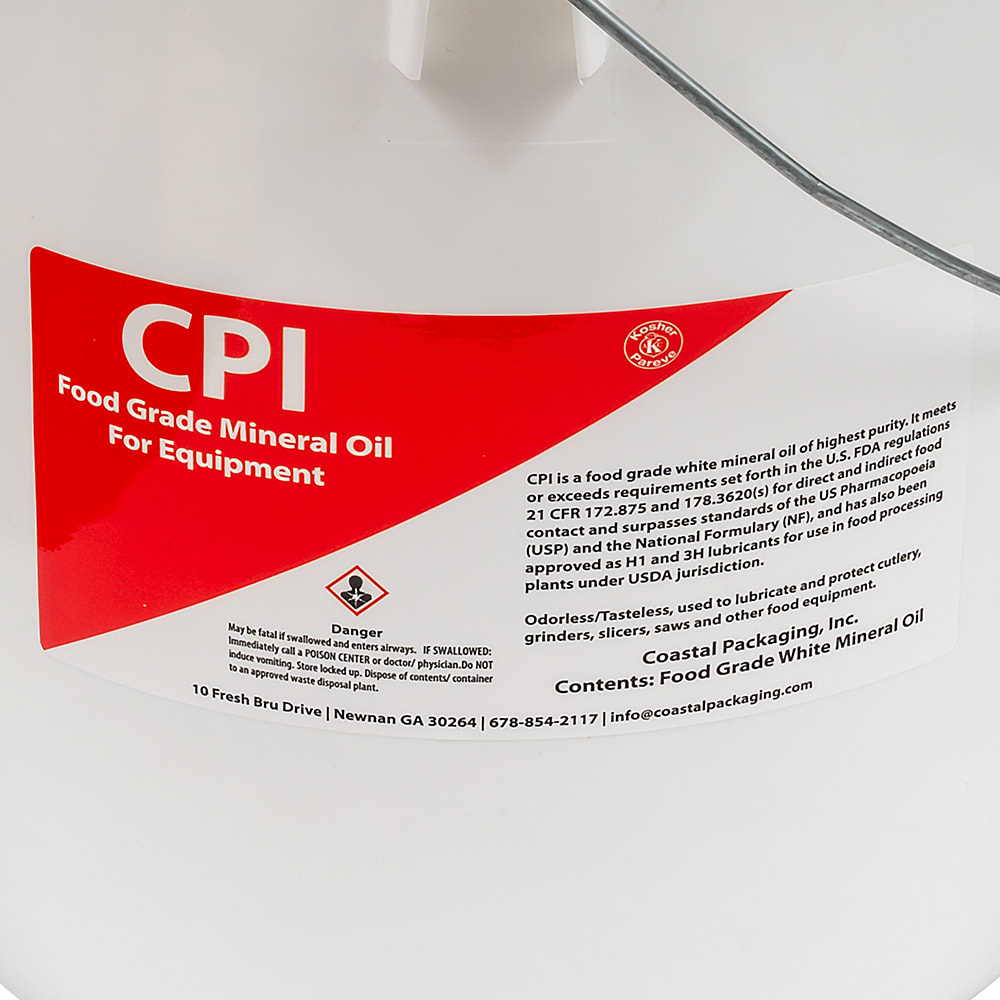 Coastal Packaging 030555880079 5 gal Food Grade Mineral Oil