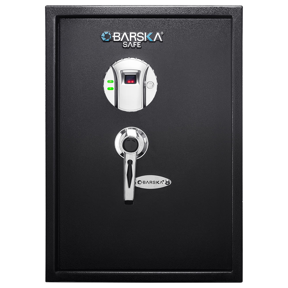 Barska Large Biometric Fingerprint Lock Security Safe Box AX11650 
