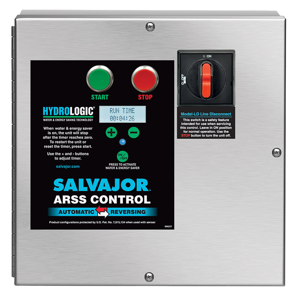Salvajor 100SA3WSP Water Saving Disposer Package w/ 3 1/2" Sink
