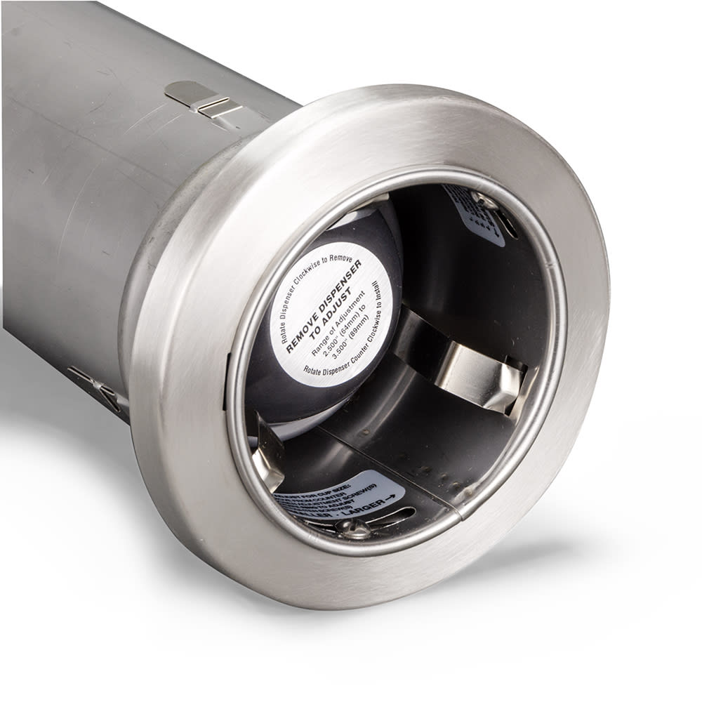 DispenseRite ADJ2 Cup Dispenser, Drop In, All Cup Types