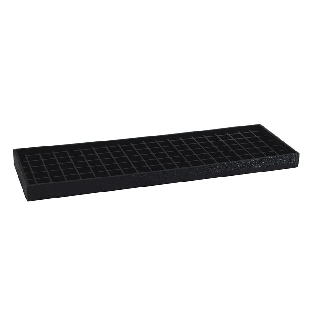 Service Ideas DT412BL Rectangular Drip Tray, 12 x 4