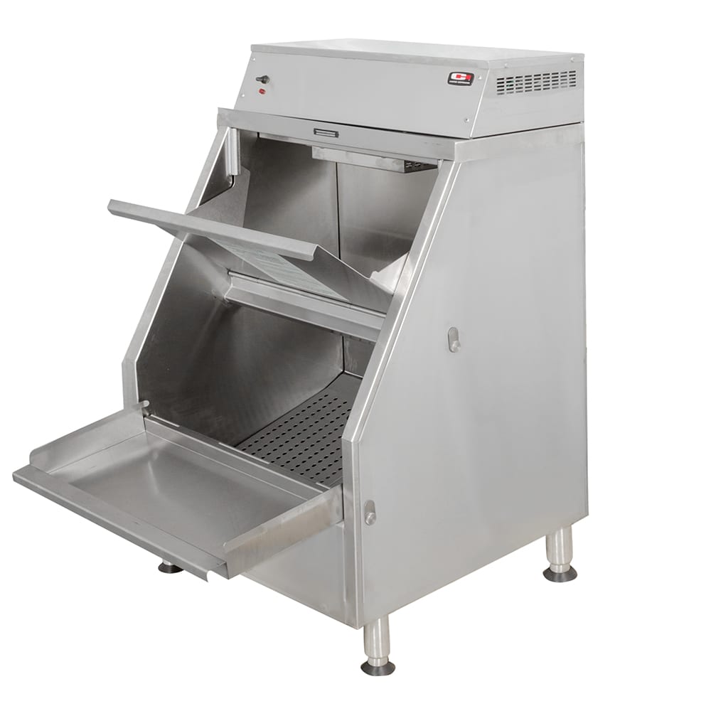 CarterHoffmann CW2E Gravity Feed Chip Warmer w/ 22 gallon Capacity