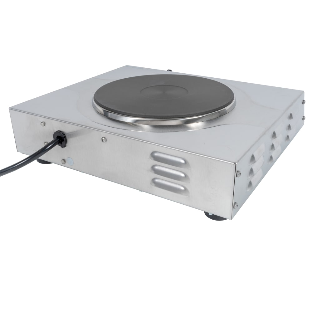 Cadco LKR220 15" Electric Hotplate w/ (1) Burner & Infinite Controls