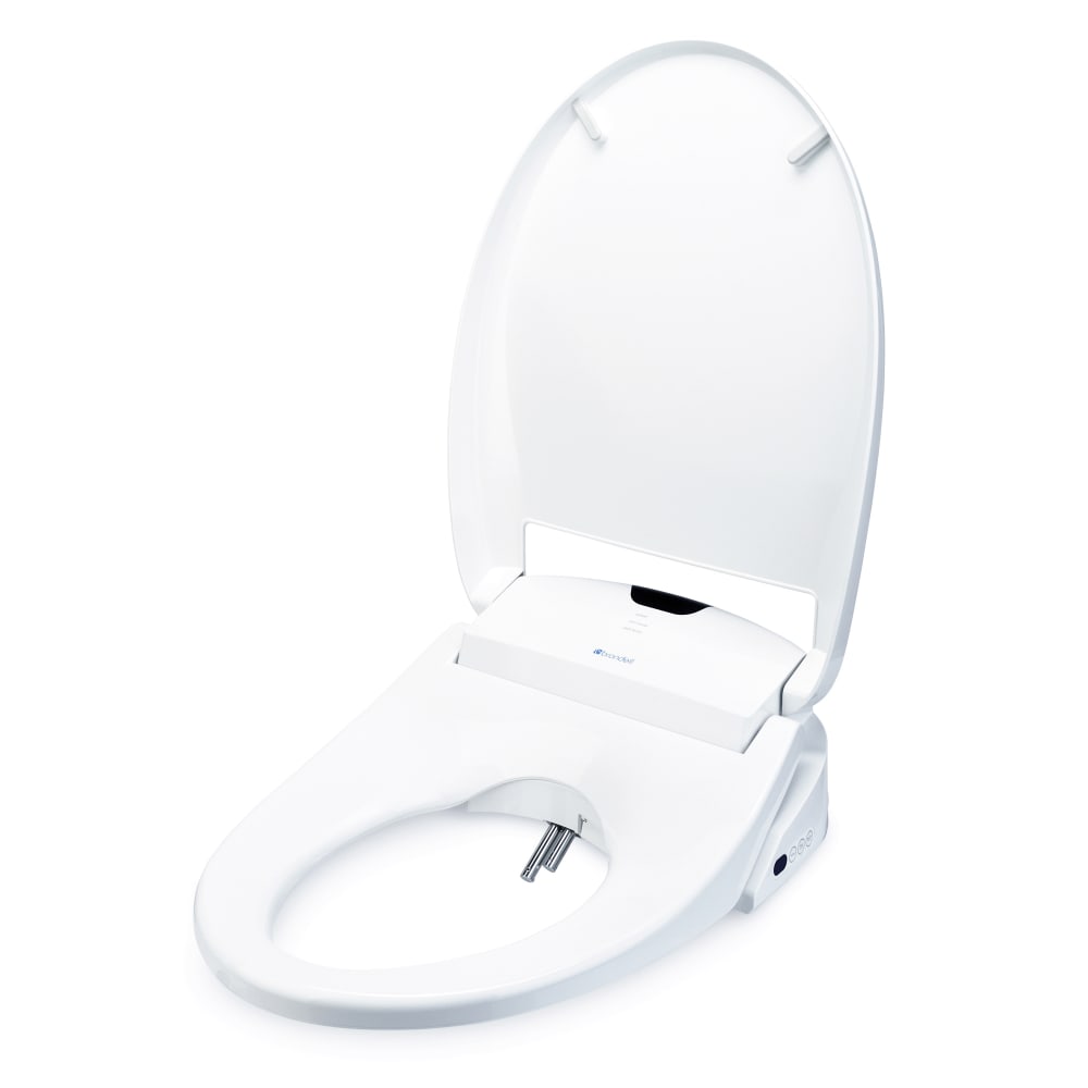 Brondell S1400EW Electronic Bidet Toilet Seat w/ Remote Control
