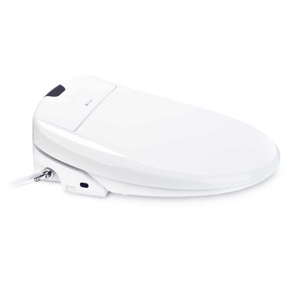 Brondell S1400EW Electronic Bidet Toilet Seat w/ Remote Control