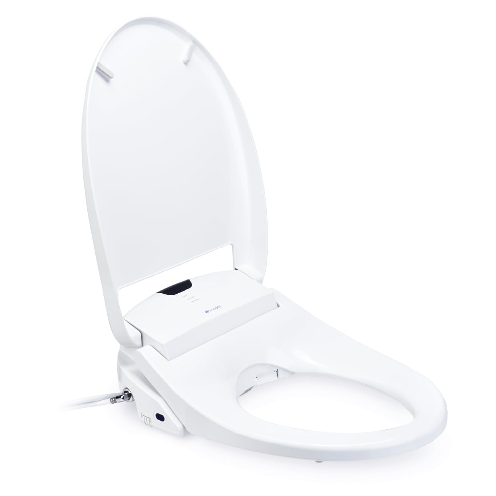Brondell S1400EW Electronic Bidet Toilet Seat w/ Remote Control