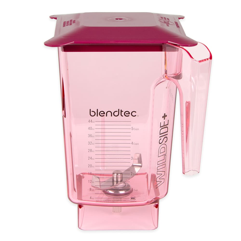 Blendtec Commercial WildSide Blender Jar | Red with Hard Lid