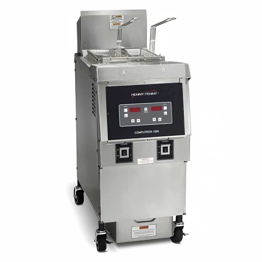 Henny Penny OFE321.11 Electric Fryer (1) 65 lb Vat, Floor Model, 208v/3ph