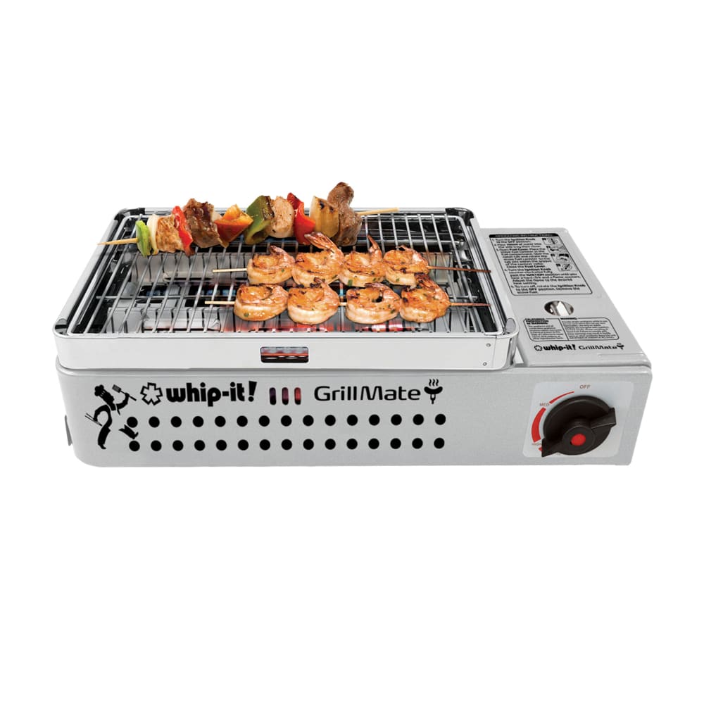 WhipIt! STGRILLMATE01 Butane Stove w/ Adjustable Flame & Carrying