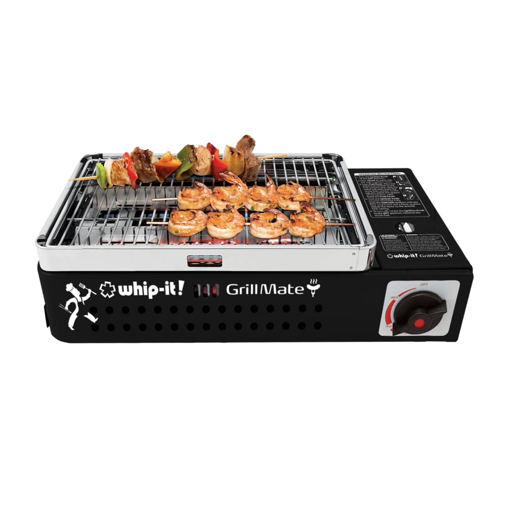 WhipIt! STGRILLMATE05 Butane Stove w/ Adjustable Flame & Carrying