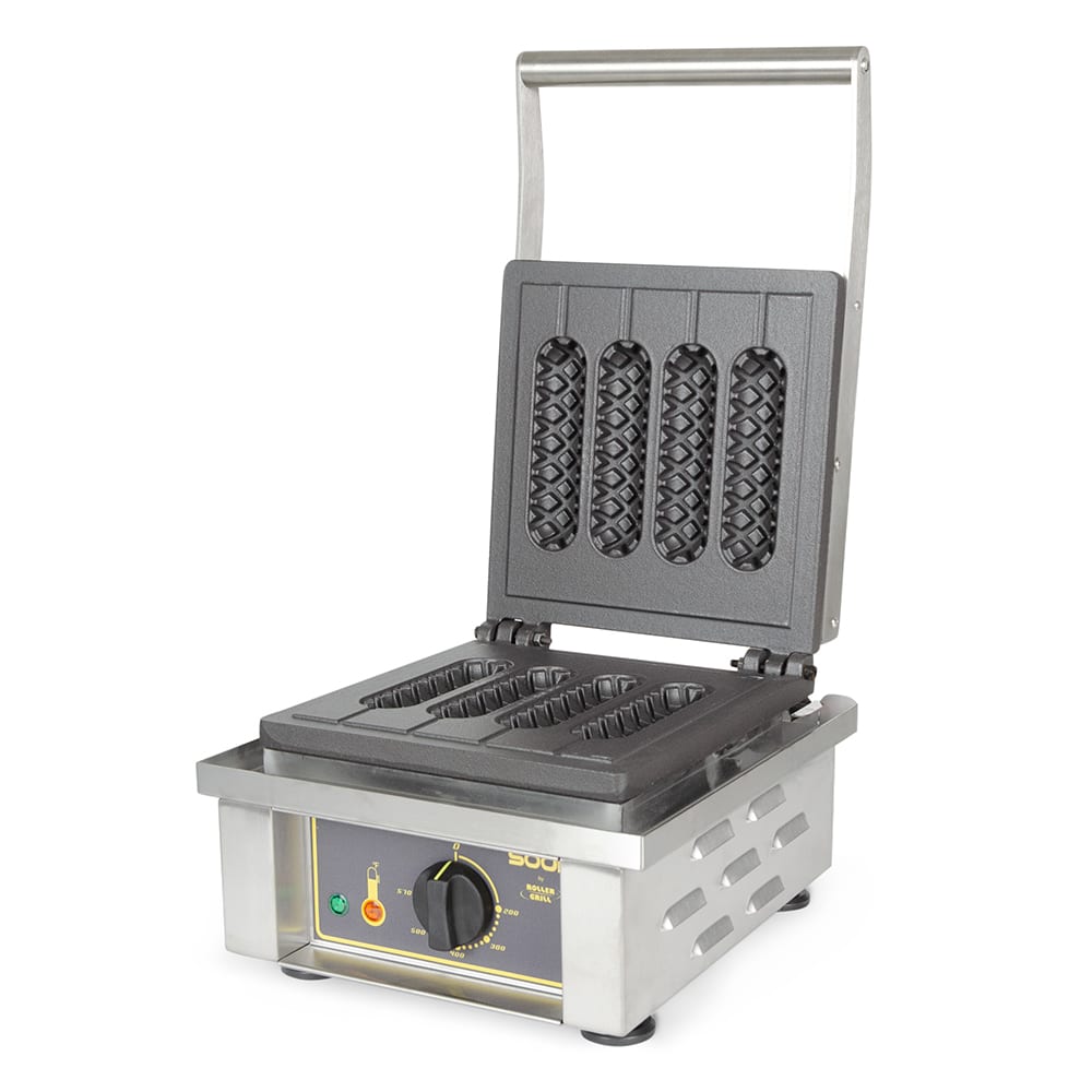 Equipex GES20/1(120V) Liege Pattern Electric Single Waffle Baker