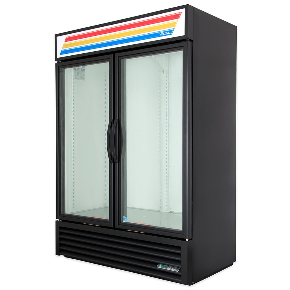 True GDM49HCTSL01 54" Two Section Glass Door Merchandiser, (2) Left