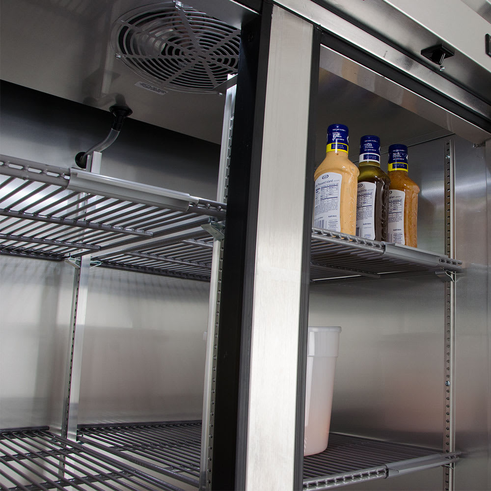 True T35HC 39 1/2" Two Section Reach In Refrigerator, (2) Left/Right
