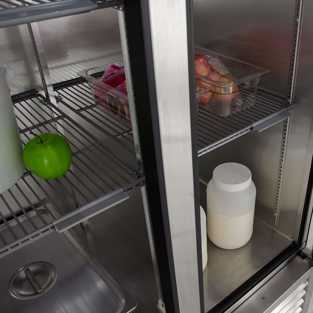 True T35HC 39 1/2" Two Section Reach In Refrigerator, (2) Left/Right