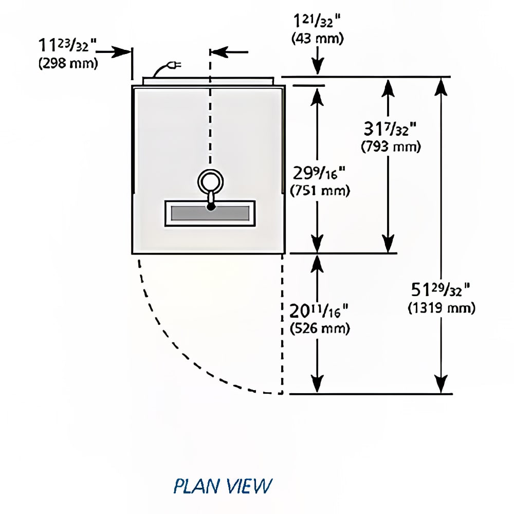 True TDD1SHC 24" Kegerator Beer Dispenser w/ (1) Keg Capacity (1