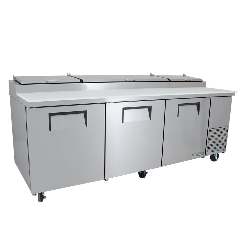 True TPP93 93" Pizza Prep Table w/ Refrigerated Base, 115v