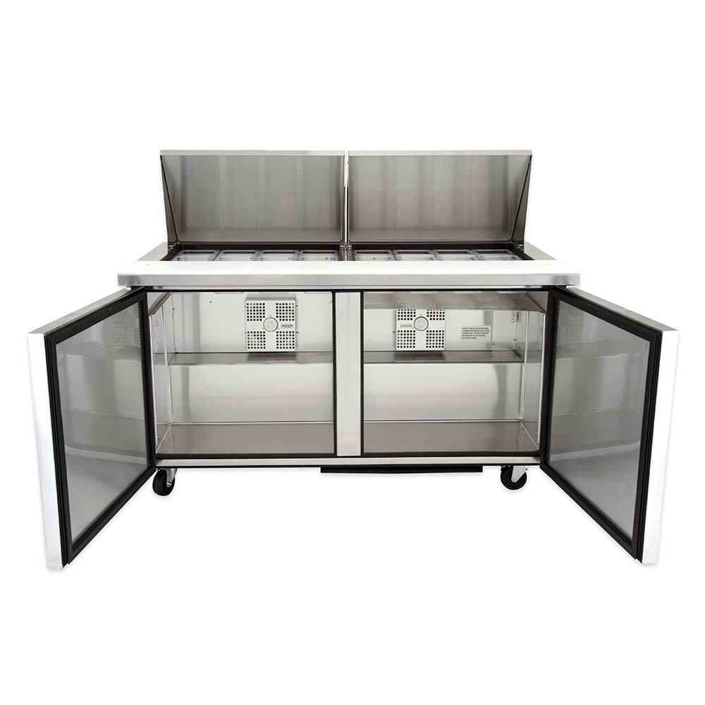 True TSSU6024MBSTHC 60" Sandwich/Salad Prep Table w/ Refrigerated