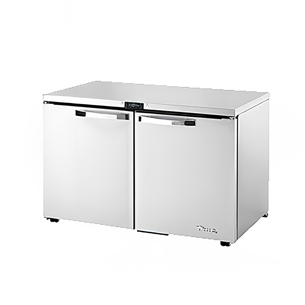 True TUC48FLPHCSPEC3 48" W Undercounter Freezer w/ (2) Sections