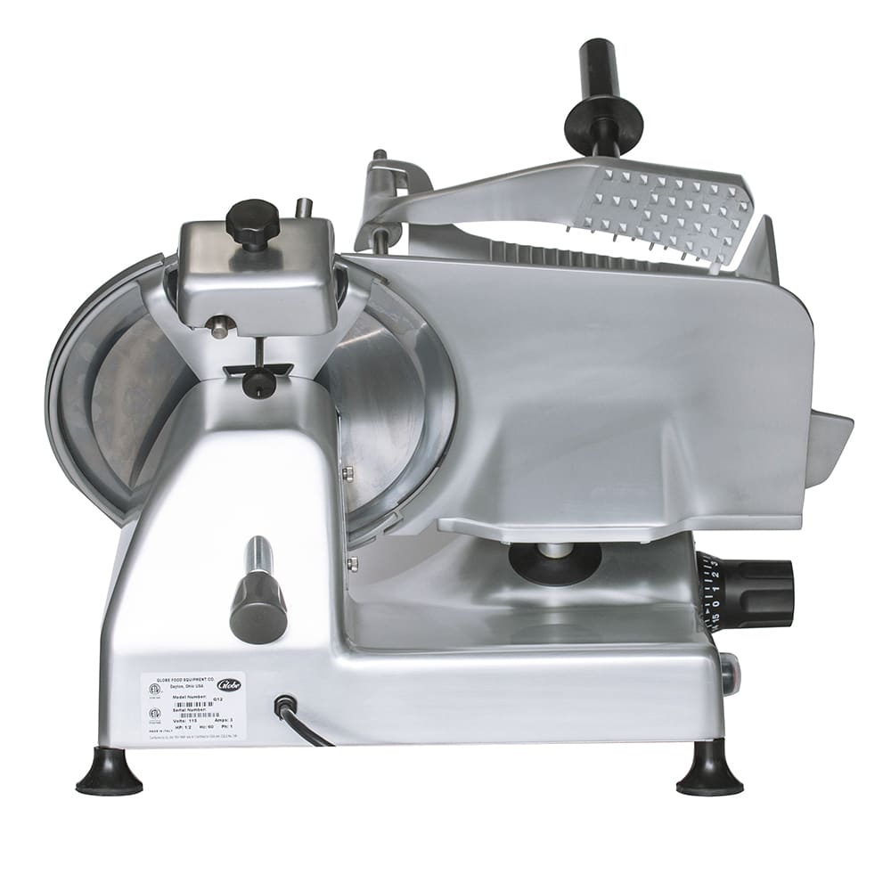 Globe G12 Manual Meat & Cheese Slicer w/ 12" Blade, Belt Driven