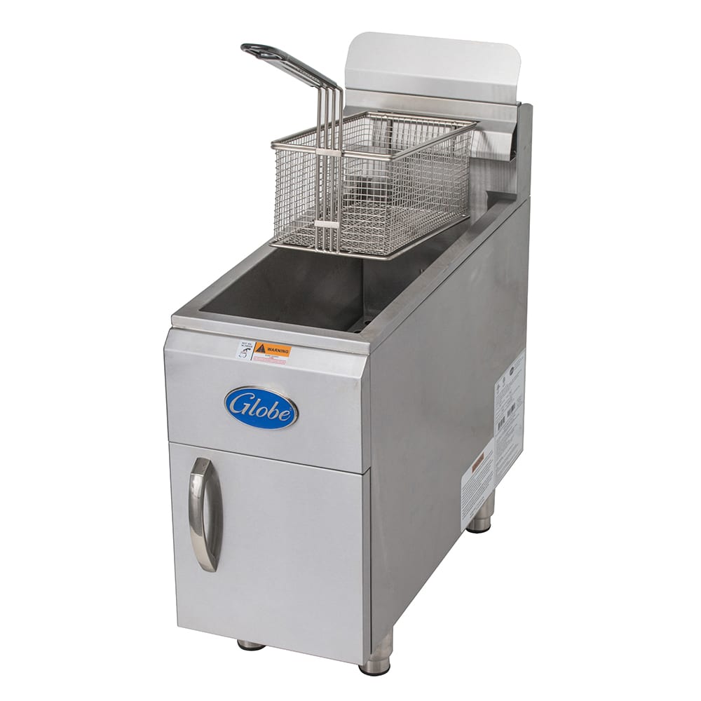 Globe GF15PG Countertop Gas Fryer (1) 15 lb Vat, Liquid Propane
