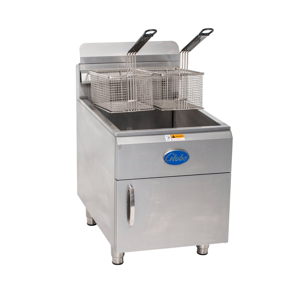Globe GF30PG Countertop Gas Fryer (1) 30 lb Vat, Liquid Propane