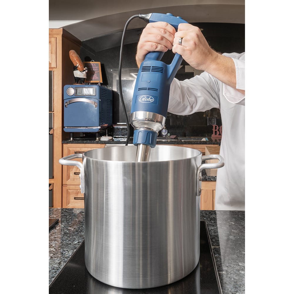 Globe GIB50012 Variable Immersion Blender w/ Removable 12" Stainless Shaft