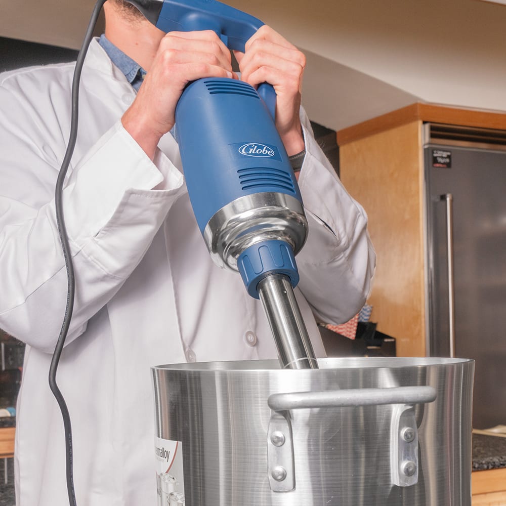 Globe GIB75016 Variable Immersion Blender w/ Removeable 16" Stainless