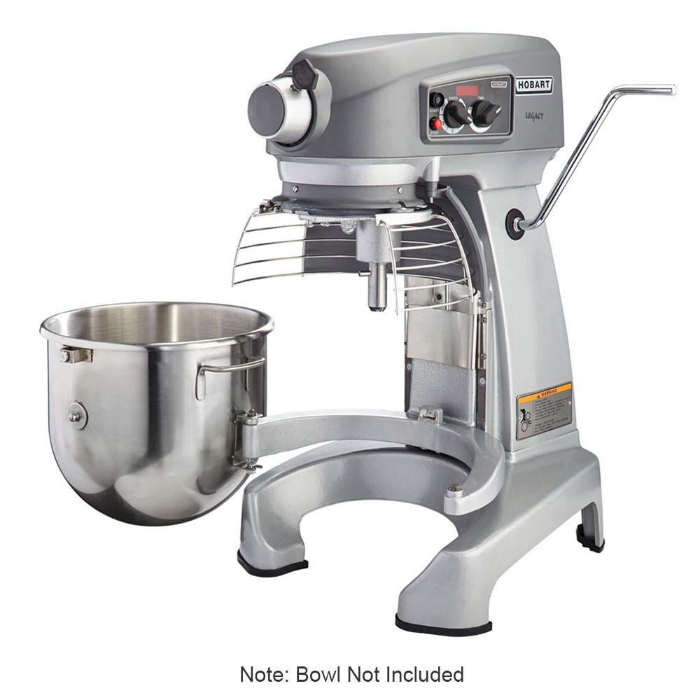 Hobart HL2001 Legacy+ 20 qt Mixer Bench Model, 1/2 hp, 100
