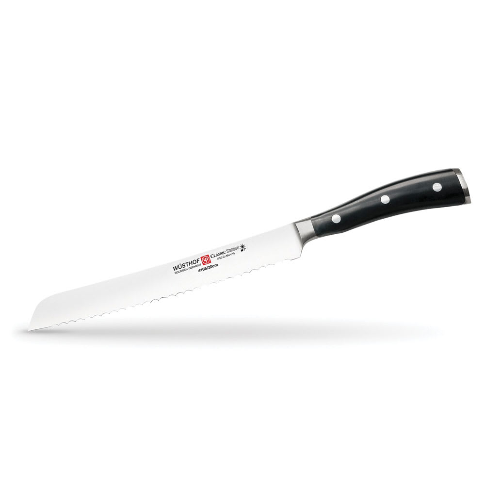 Wusthof 1040331020 8" Bread Knife Serrated Edge,