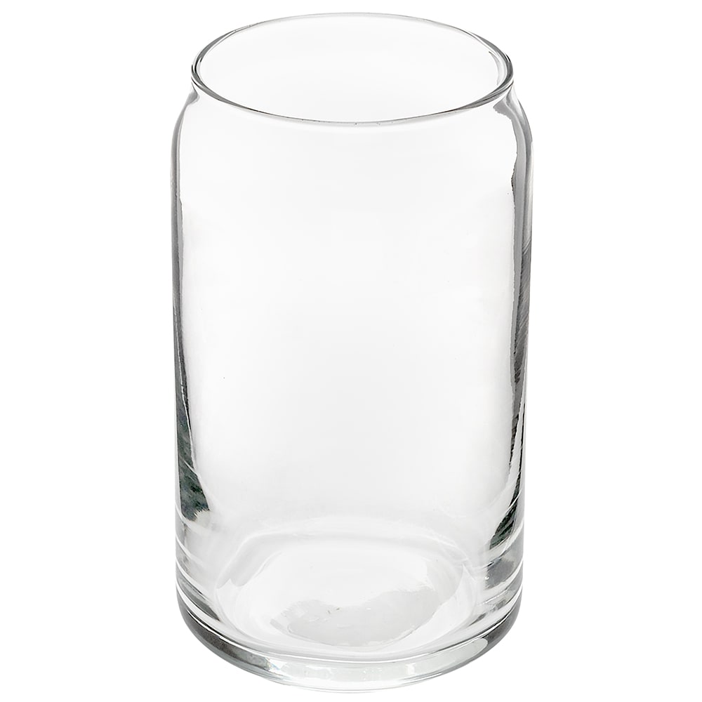 Custom Iced Coffee Glass | 16 OZ Beer Can Shaped Glass | Libbey Can Iced  Coffee Glass | Custom Drinking Glass