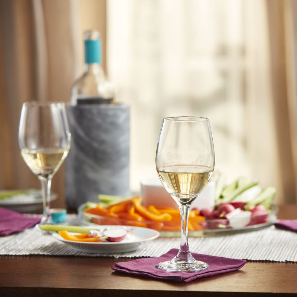 Libbey 3057 11 oz Perception Wine Glass Safedge Rim & Foot