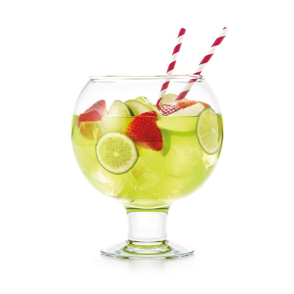 Libbey 3408 51 oz Super Globe Glass Safedge Rim & Foot Guarantee