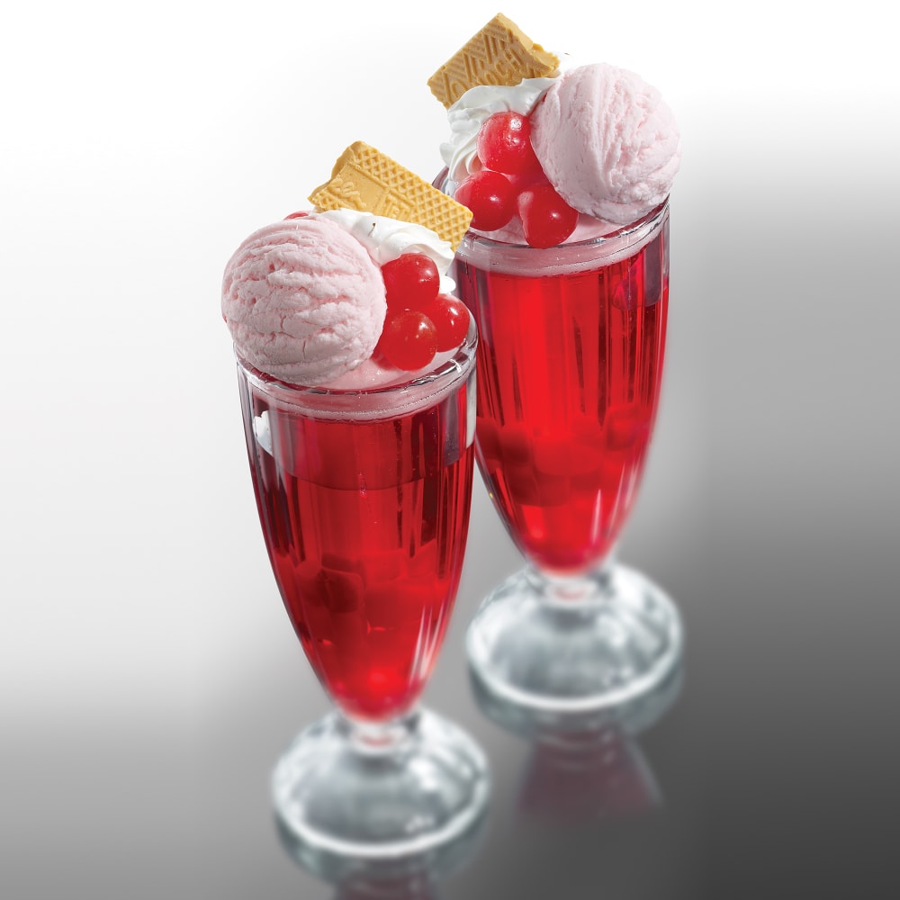 Libbey 5110 12 oz Footed Ice Cream Soda Glass, Clear