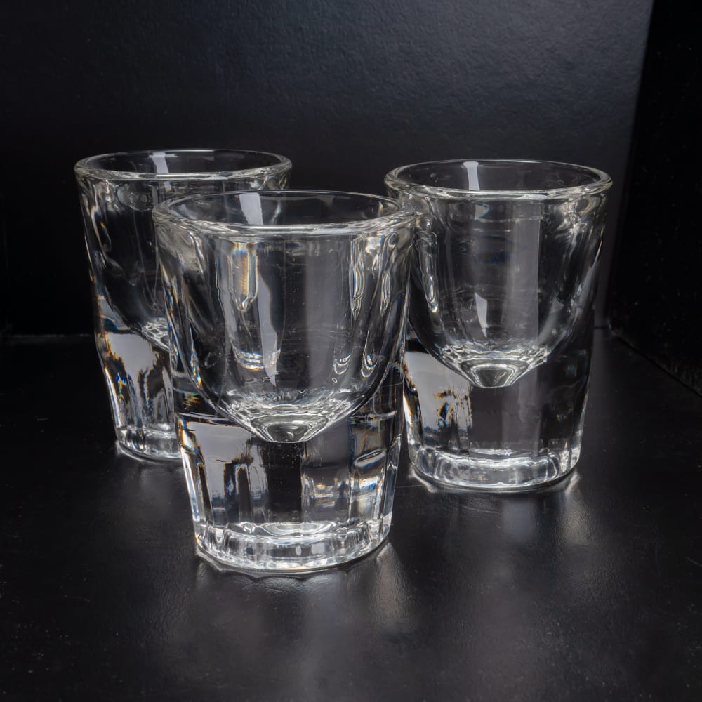 Libbey 5127 1 1/2 oz Fluted Whiskey Shot Glass