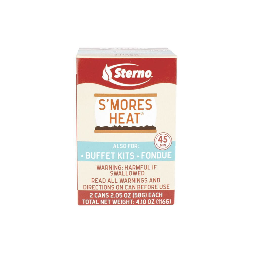 Sterno 20262 Ethanol S'mores Heat Can w/ 45 Minute Burn Capacity