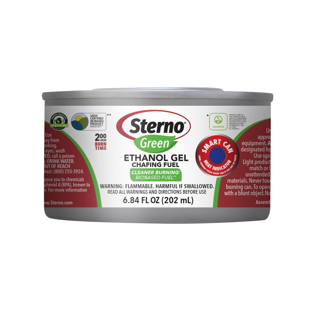 Sterno 20612 Ethanol Gel Chafing Dish Fuel w/ 2 Hour Burn Capacity